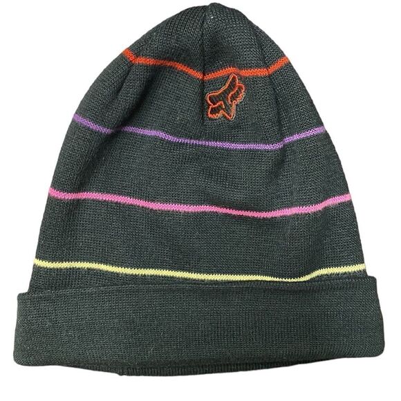 FOX Rainbow Stripes Beanie - Picture 1 of 7
